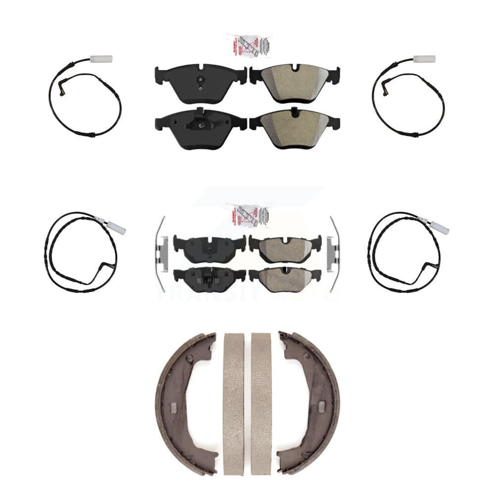 AmeriBRAKES - KNW-100505 - Front and Rear Disc Brake Pad Kits image 1