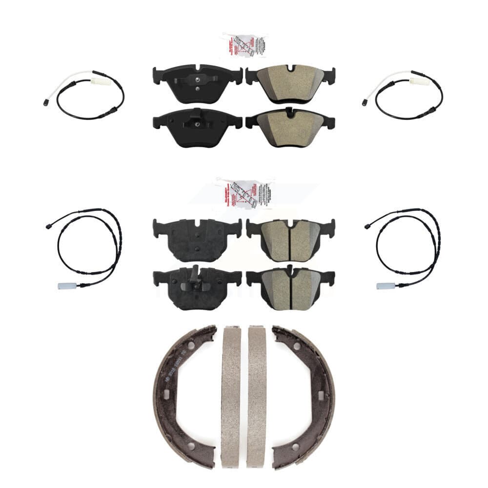 AmeriBRAKES - KNW-100510 - Front and Rear Disc Brake Pad Kits image 1