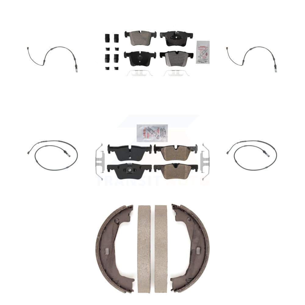 AmeriBRAKES - KNW-100512 - Front and Rear Disc Brake Pad Kits image 1