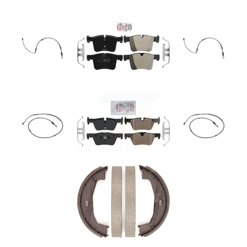 AmeriBRAKES - KNW-100513 - Front and Rear Disc Brake Pad Kits image 1