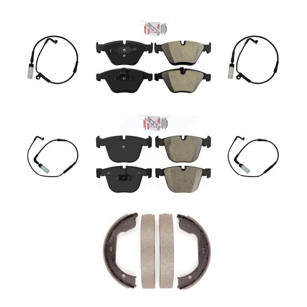AmeriBRAKES - KNW-100523 - Front and Rear Disc Brake Pad Kits image 1
