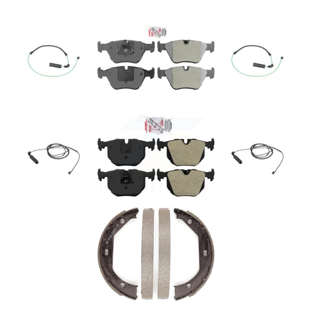 AmeriBRAKES - KNW-100529 - Front and Rear Disc Brake Pad Kits image 1