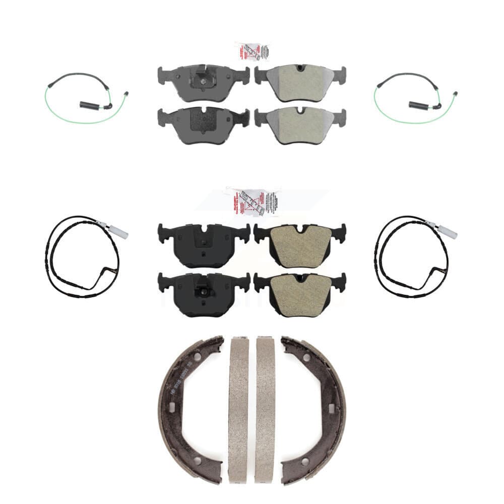 AmeriBRAKES - KNW-100530 - Front and Rear Disc Brake Pad Kits image 1
