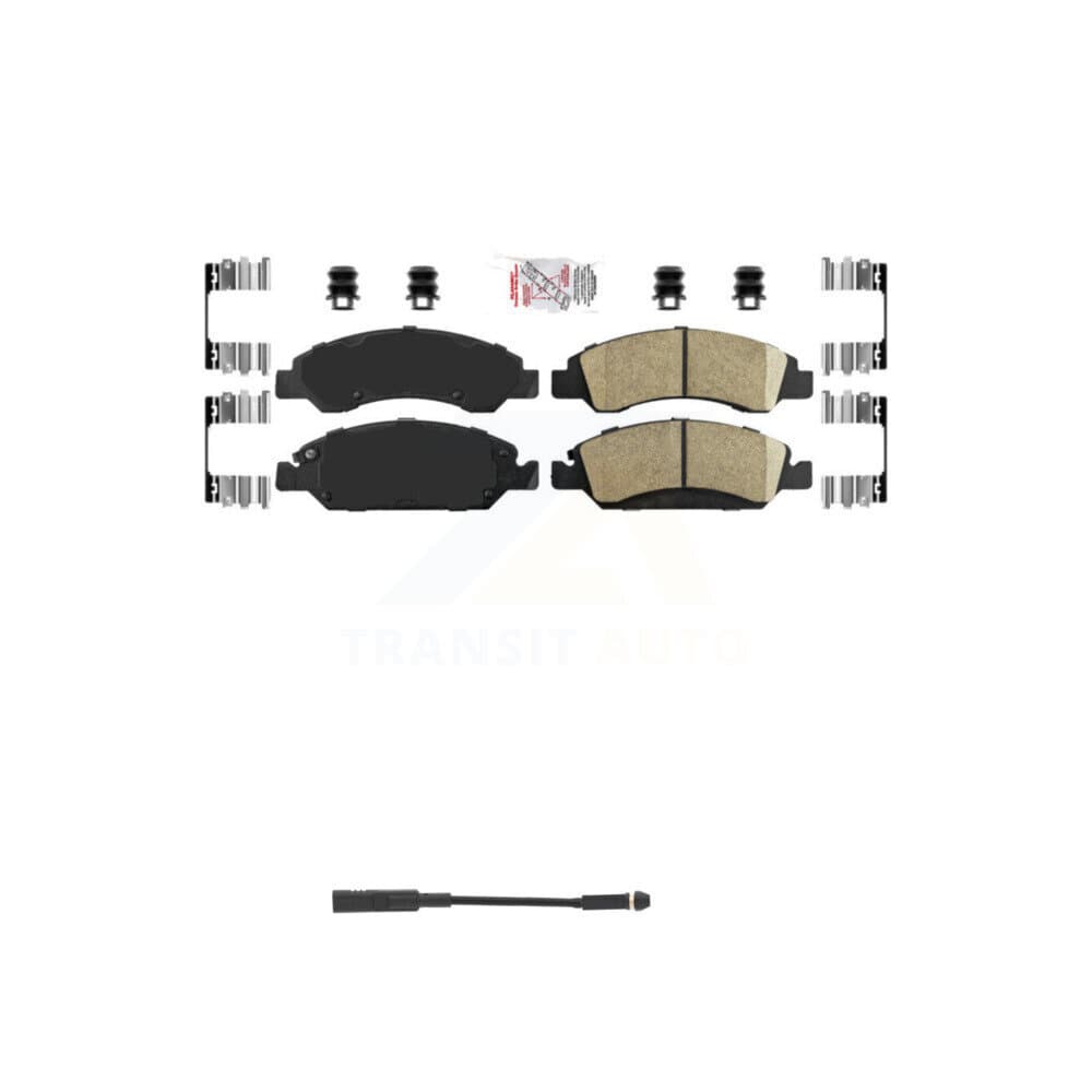 AmeriBRAKES - KNW-100572 - Front Disc Brake Pad Kits image 1
