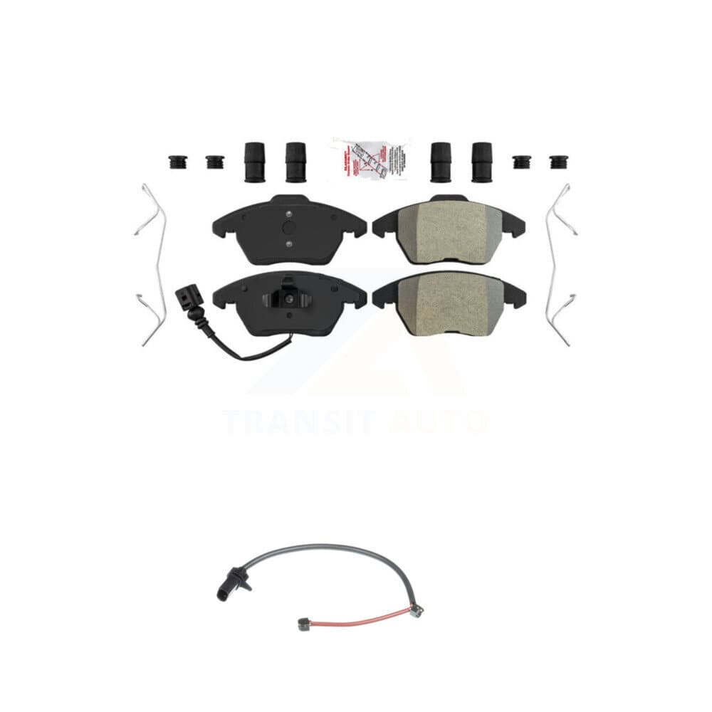 AmeriBRAKES - KNW-100593 - Front Disc Brake Pad Kits image 1