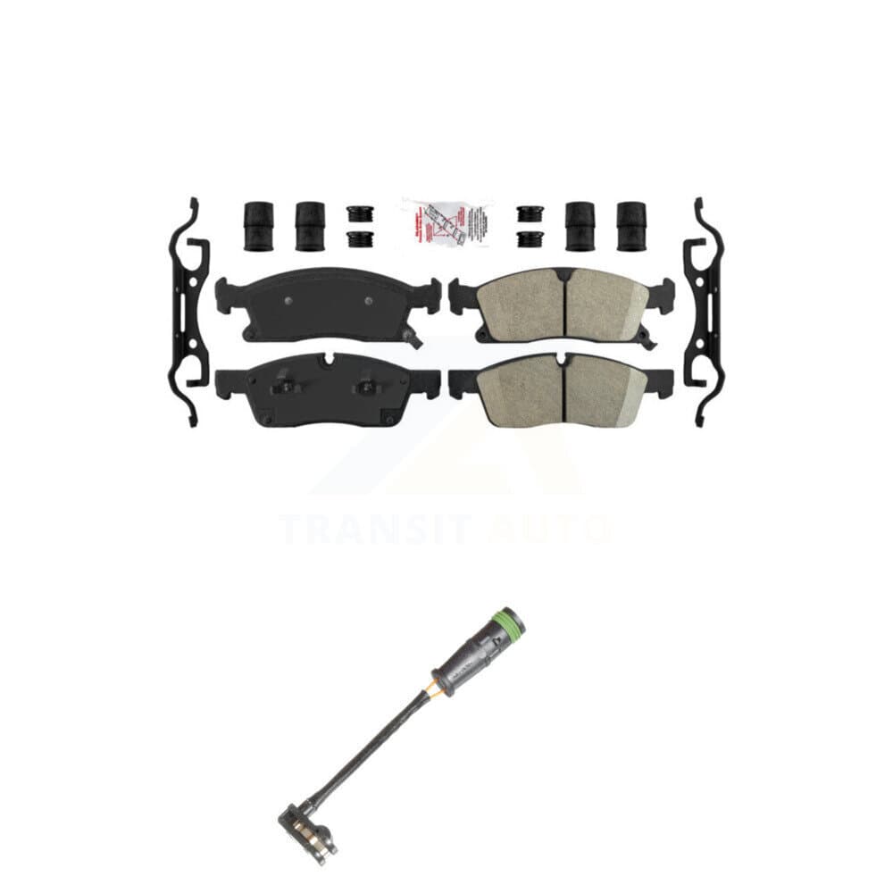AmeriBRAKES - KNW-100637 - Front Disc Brake Pad Kits image 1