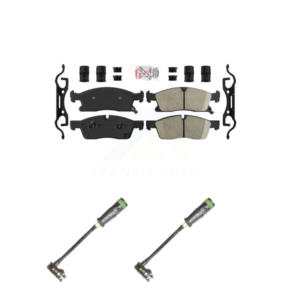 AmeriBRAKES - KNW-100827 - Front Disc Brake Pad Kits image 1
