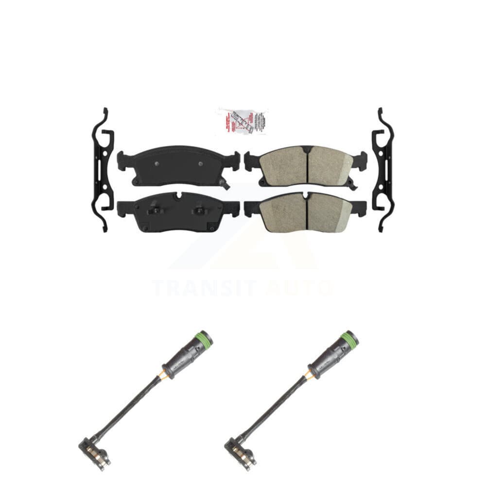 AmeriBRAKES - KNW-100828 - Front Disc Brake Pad Kits image 1