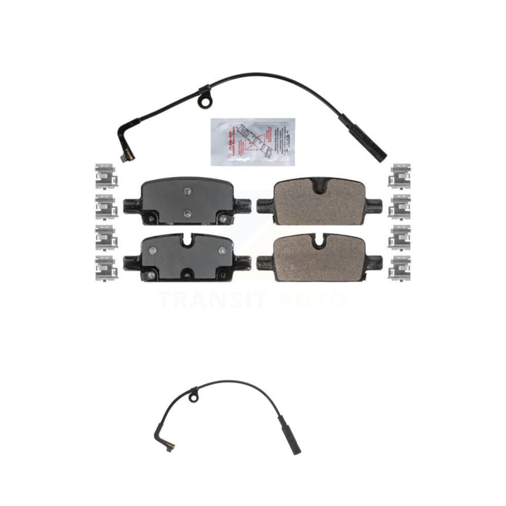 AmeriBRAKES - KNW-100877 - Rear Disc Brake Pad Kits image 1