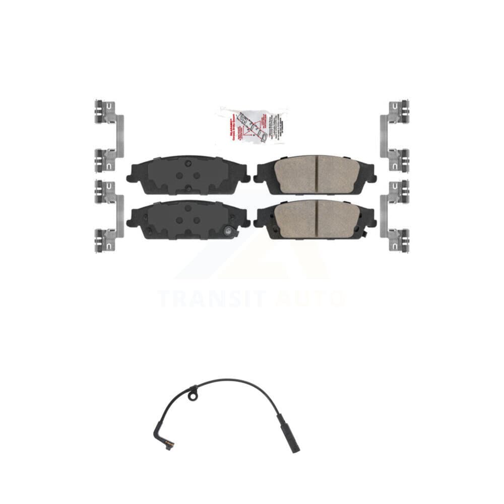 AmeriBRAKES - KNW-100878 - Rear Disc Brake Pad Kits image 1