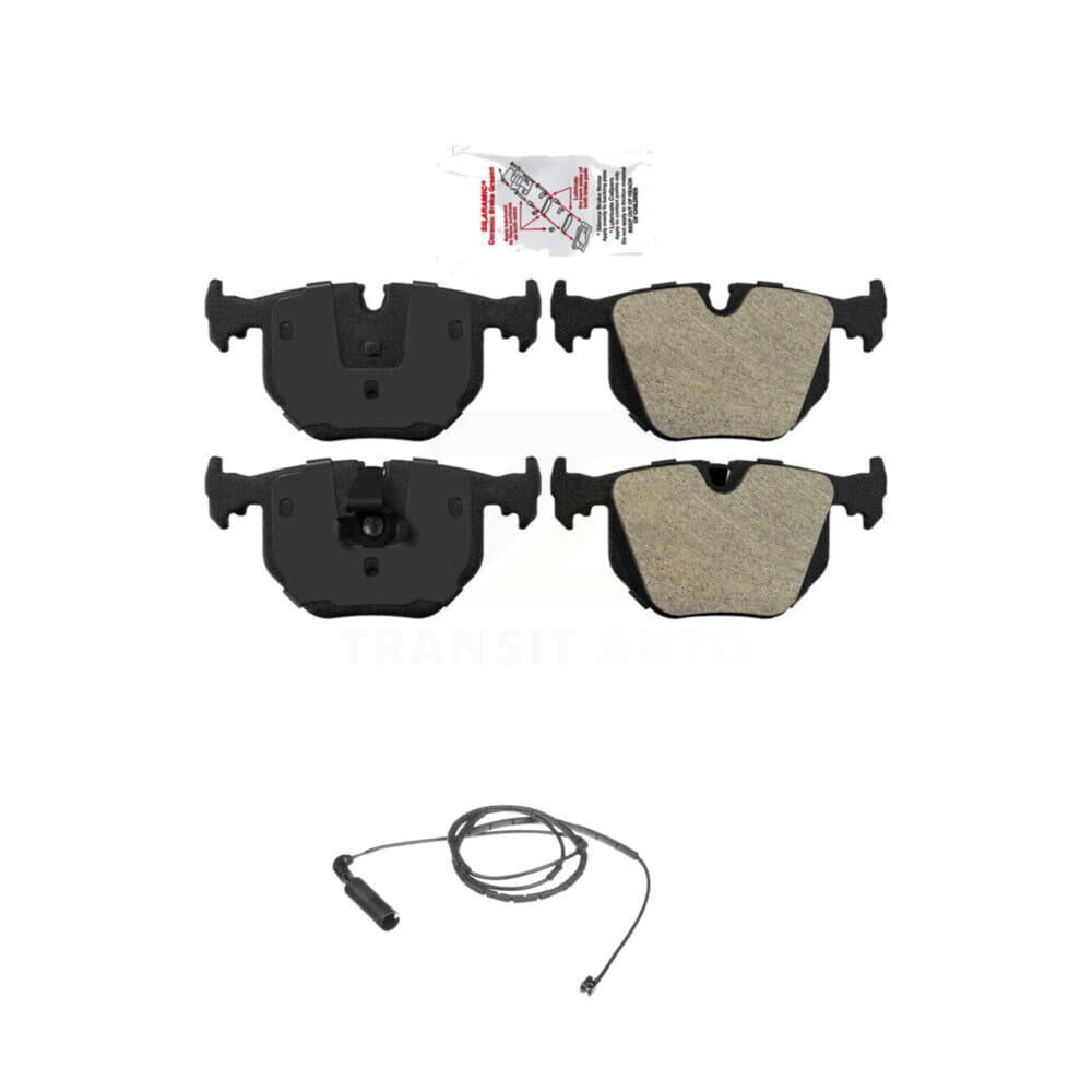 AmeriBRAKES - KNW-100892 - Rear Disc Brake Pad Kits image 1