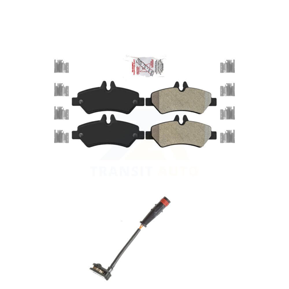 AmeriBRAKES - KNW-100901 - Rear Disc Brake Pad Kits image 1