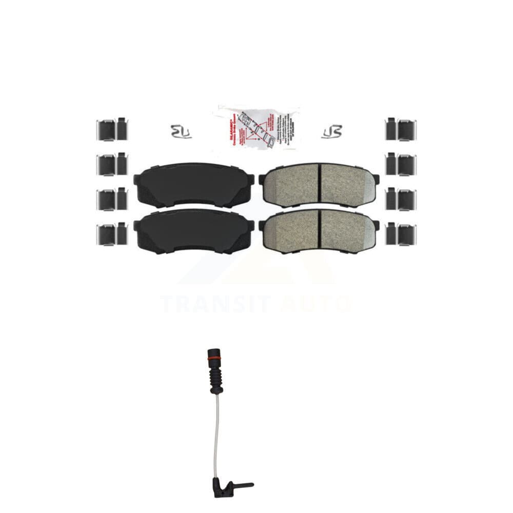 AmeriBRAKES - KNW-100915 - Rear Disc Brake Pad Kits image 1