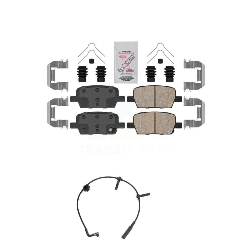 AmeriBRAKES - KNW-100919 - Rear Disc Brake Pad Kits image 1