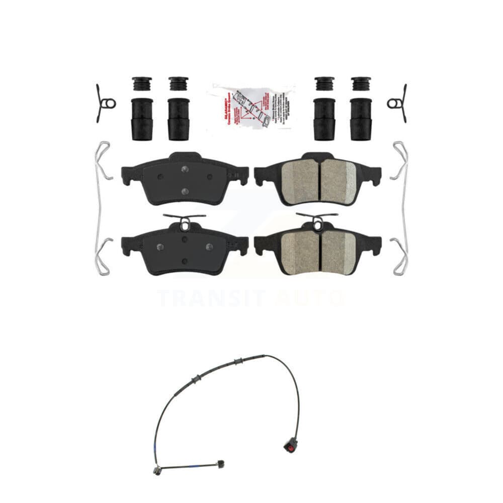AmeriBRAKES - KNW-100956 - Rear Disc Brake Pad Kits image 1