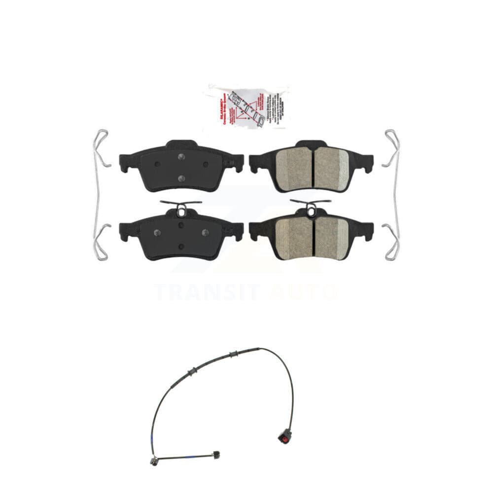 AmeriBRAKES - KNW-100957 - Rear Disc Brake Pad Kits image 1