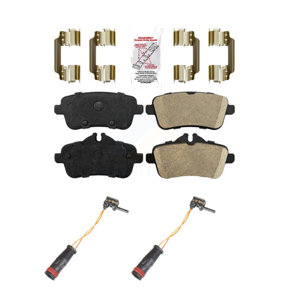 AmeriBRAKES - KNW-100996 - Rear Disc Brake Pad Kits image 1