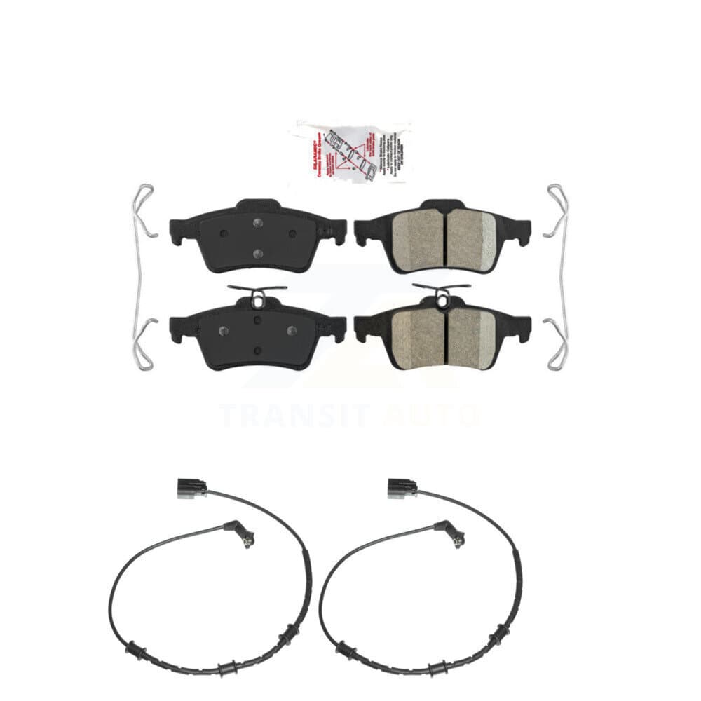 AmeriBRAKES - KNW-100999 - Rear Disc Brake Pad Kits image 1