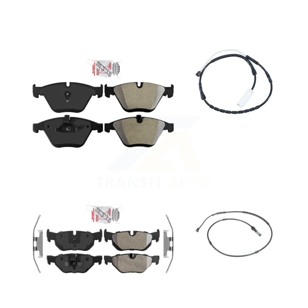 AmeriBRAKES - KNW-101111 - Front and Rear Disc Brake Pad Kits image 1