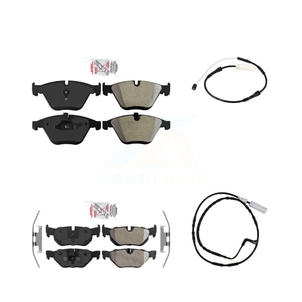 AmeriBRAKES - KNW-101138 - Front and Rear Disc Brake Pad Kits image 1