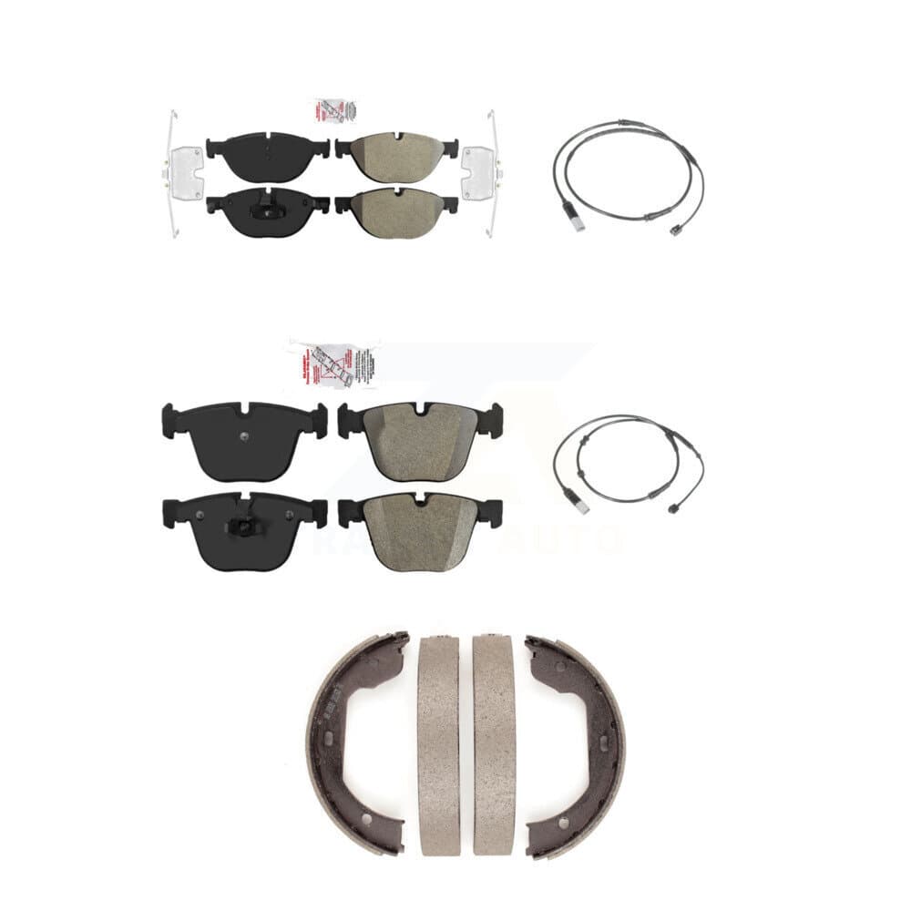 AmeriBRAKES - KNW-101189 - Front and Rear Disc Brake Pad Kits image 1