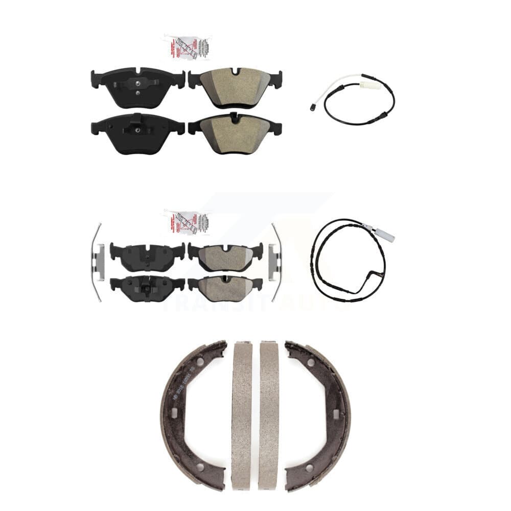 AmeriBRAKES - KNW-101195 - Front and Rear Disc Brake Pad Kits image 1