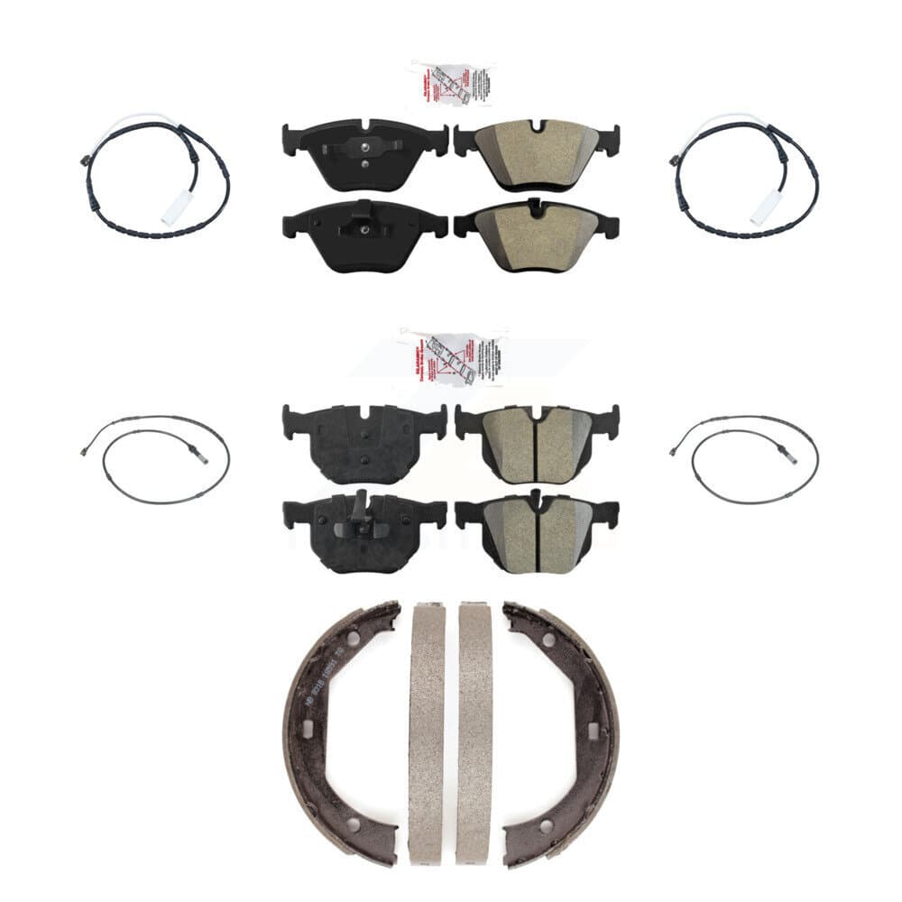 AmeriBRAKES - KNW-101198 - Front and Rear Disc Brake Pad Kits image 1