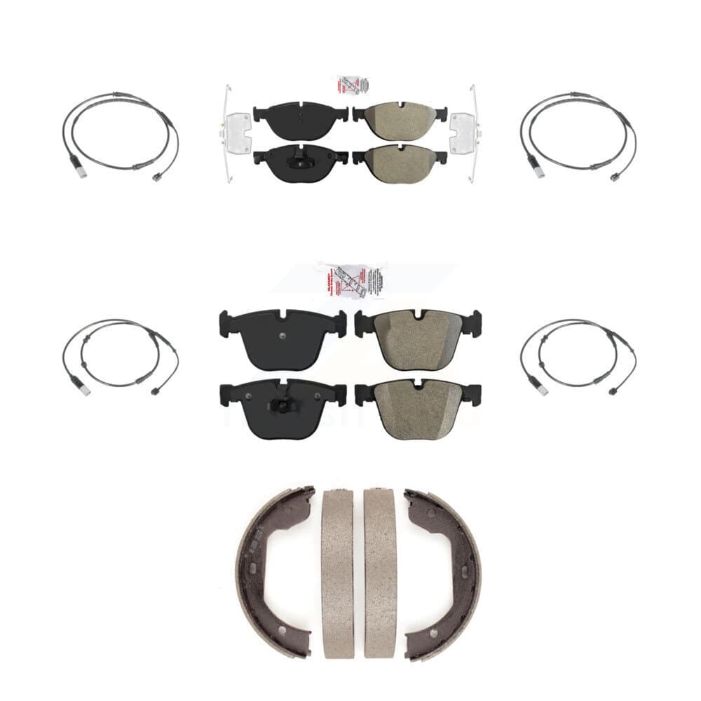 AmeriBRAKES - KNW-101206 - Front and Rear Disc Brake Pad Kits image 1