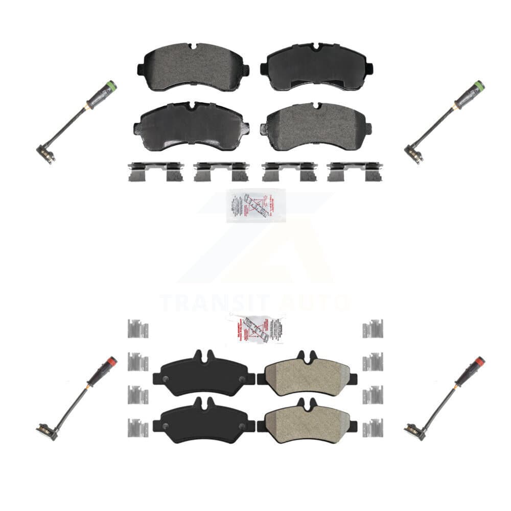 AmeriBRAKES - KNW-101260 - Front and Rear Disc Brake Pad Kits image 1