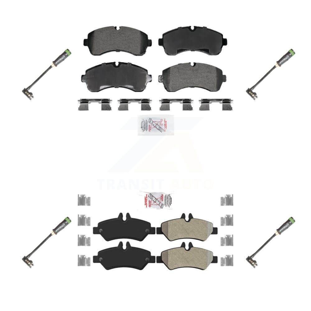 AmeriBRAKES - KNW-101286 - Front and Rear Disc Brake Pad Kits image 1