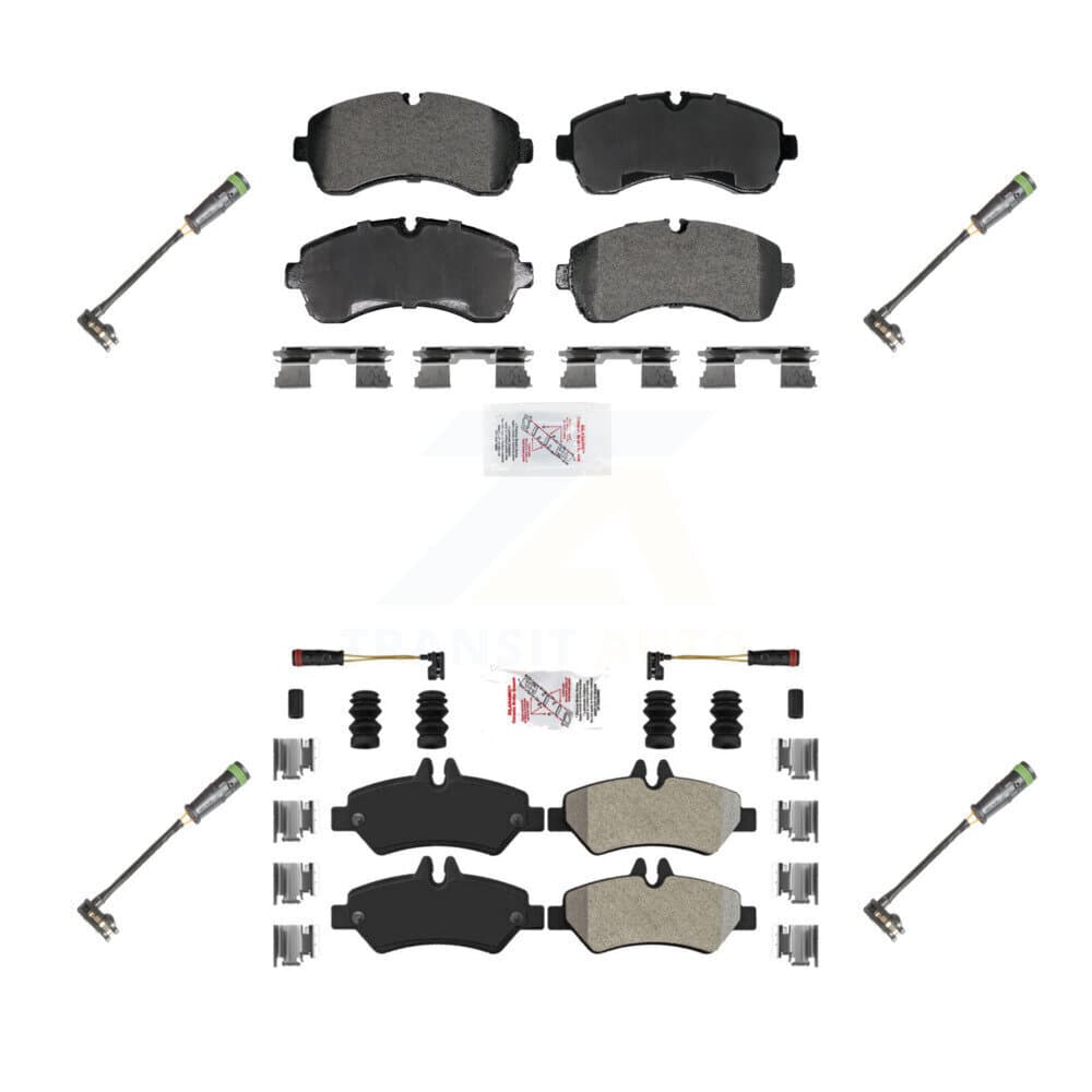 AmeriBRAKES - KNW-101287 - Front and Rear Disc Brake Pad Kits image 1
