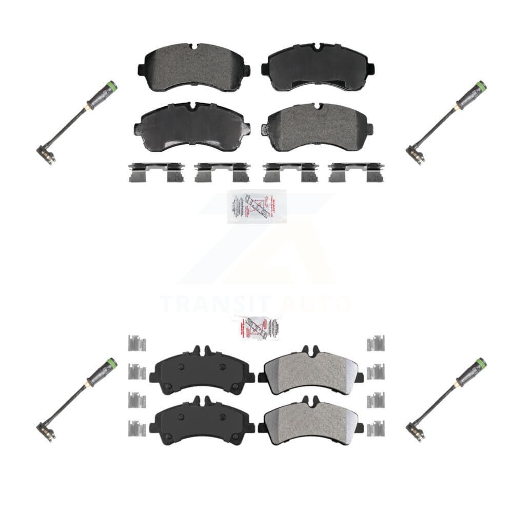 AmeriBRAKES - KNW-101289 - Front and Rear Disc Brake Pad Kits image 1