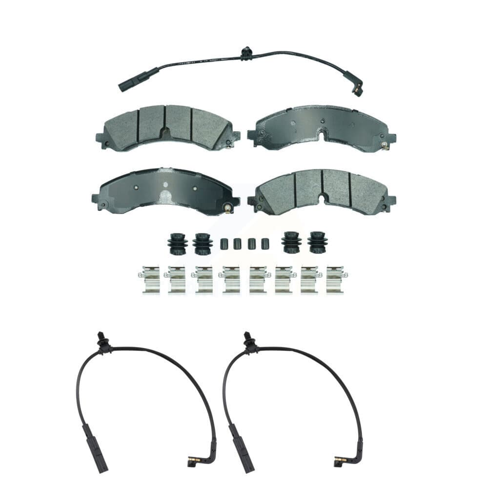 AmeriBRAKES - KNW-101343 - Front Disc Brake Pad Kits image 1