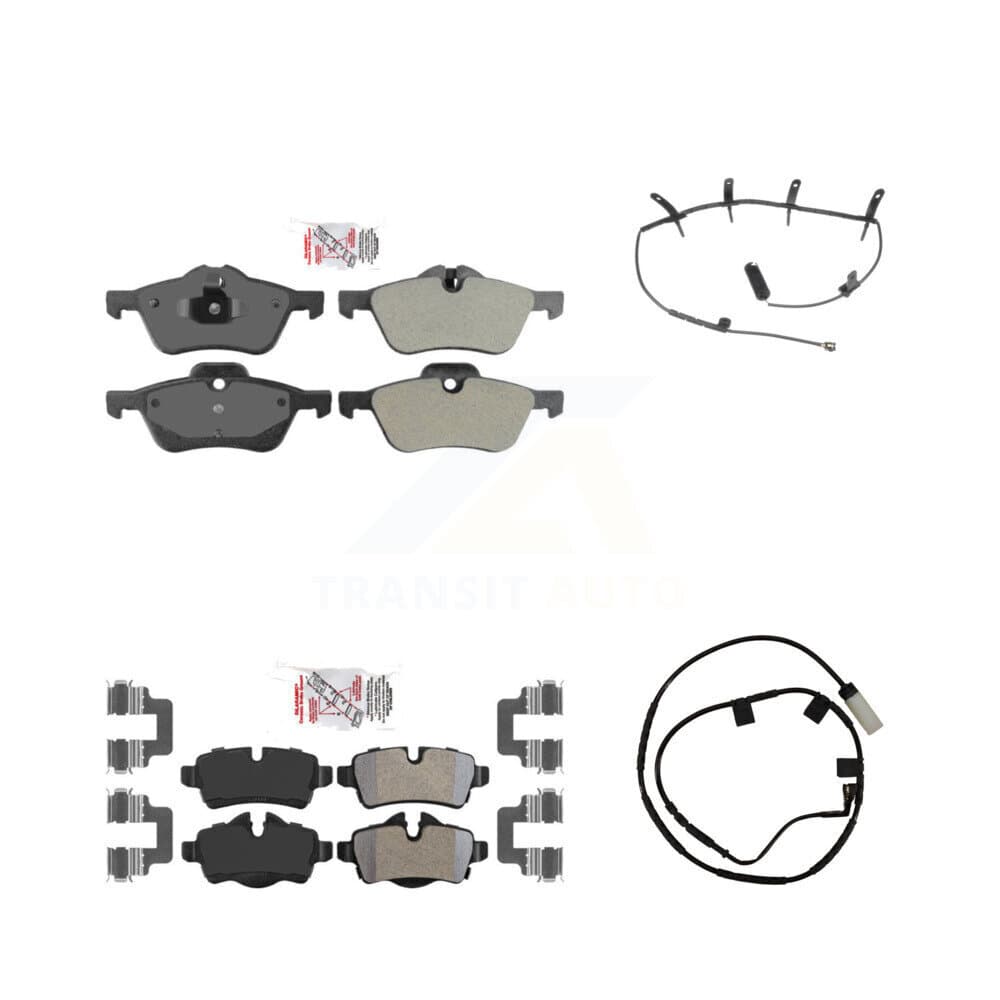 AmeriBRAKES - KNW-101405 - Front and Rear Disc Brake Pad Kits image 1