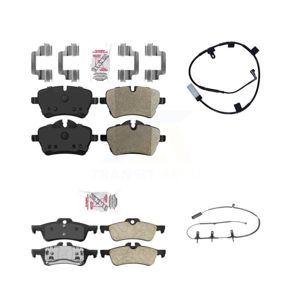 AmeriBRAKES - KNW-101406 - Front and Rear Disc Brake Pad Kits image 1