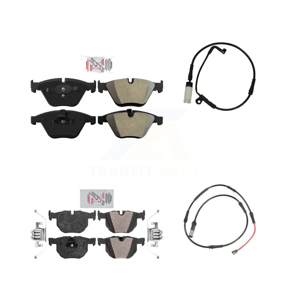 AmeriBRAKES - KNW-101412 - Front and Rear Disc Brake Pad Kits image 1