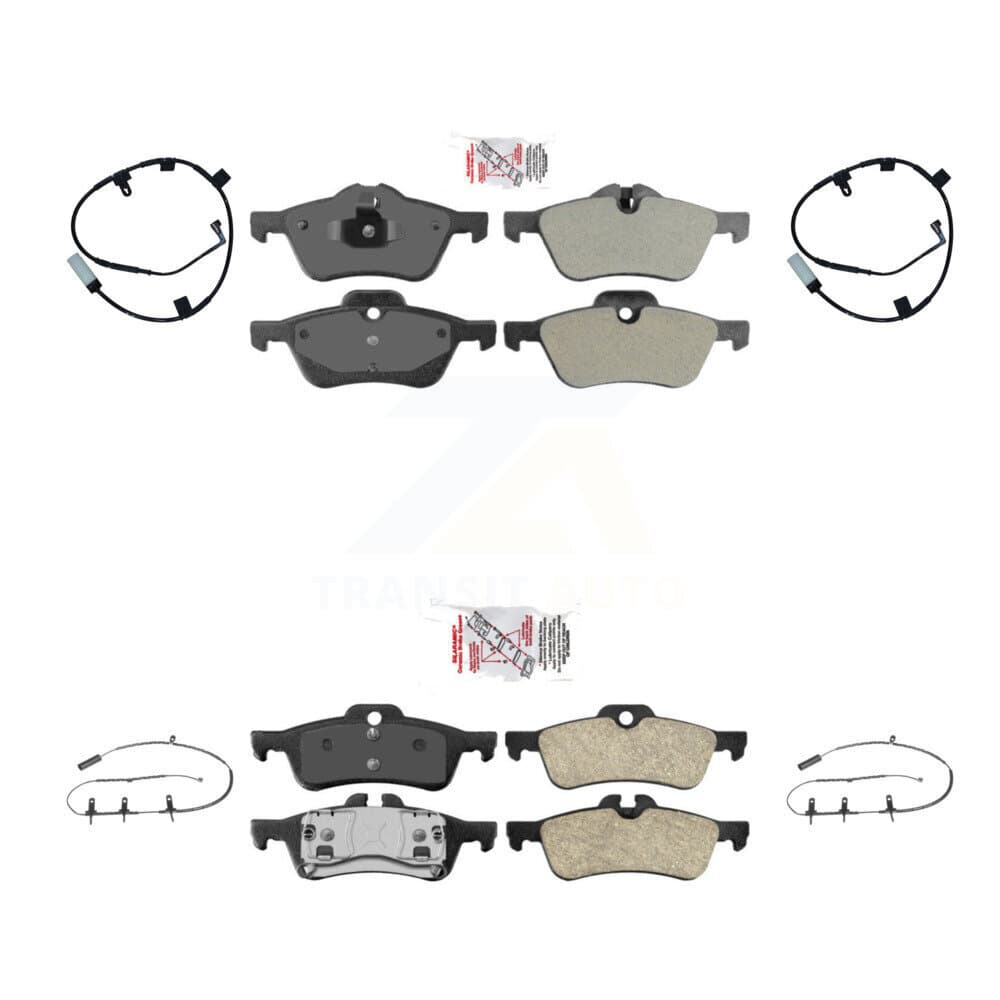 AmeriBRAKES - KNW-101416 - Front and Rear Disc Brake Pad Kits image 1
