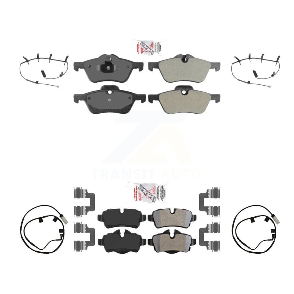 AmeriBRAKES - KNW-101419 - Front and Rear Disc Brake Pad Kits image 1