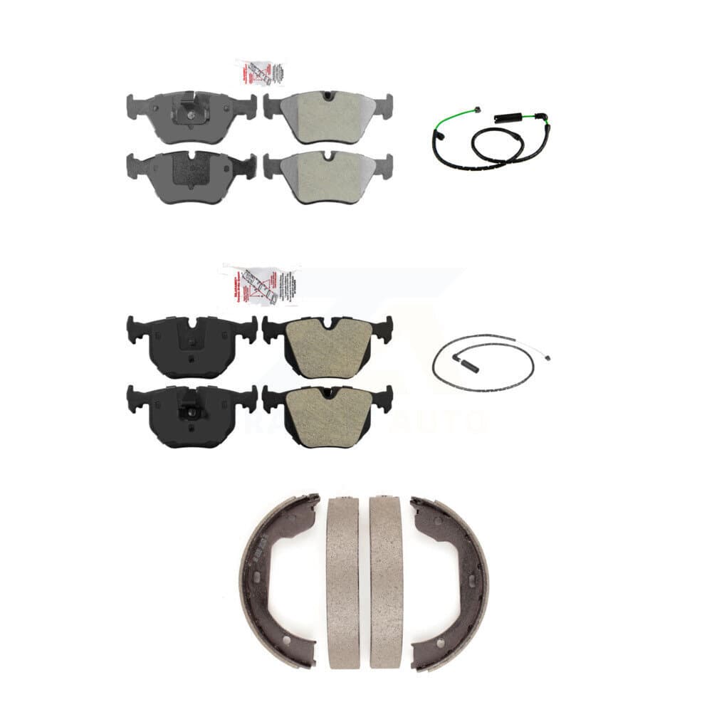 AmeriBRAKES - KNW-101448 - Front and Rear Disc Brake Pad Kits image 1
