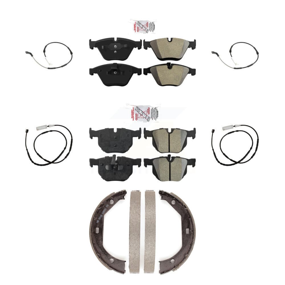 AmeriBRAKES - KNW-101451 - Front and Rear Disc Brake Pad Kits image 1