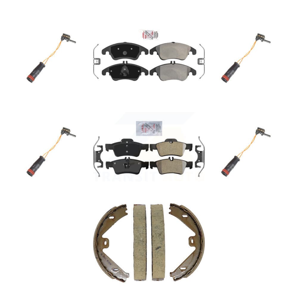 AmeriBRAKES - KNW-101459 - Front and Rear Disc Brake Pad Kits image 1