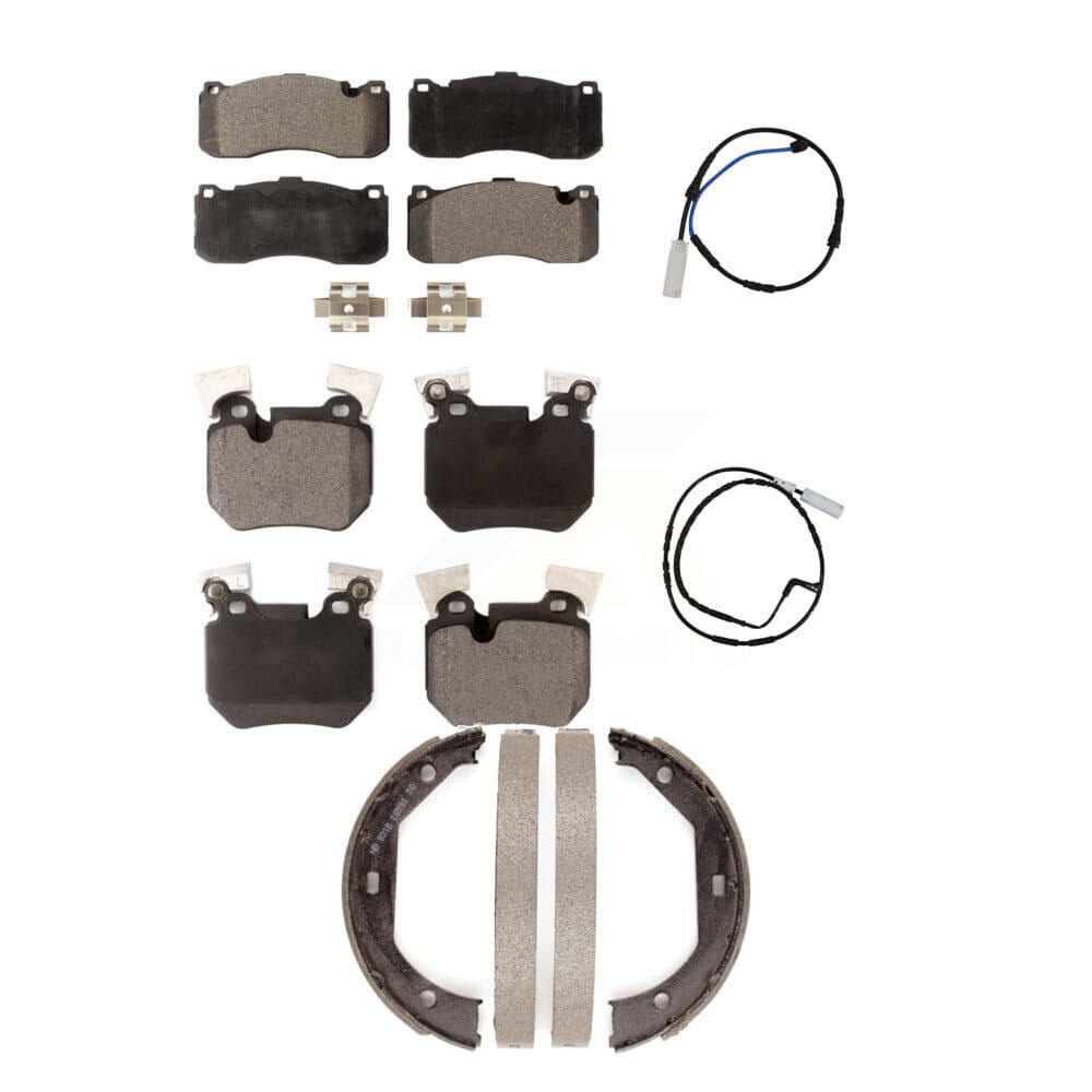 Positive Plus - KPW-100454 - Front and Rear Disc Brake Pad Kits image 1