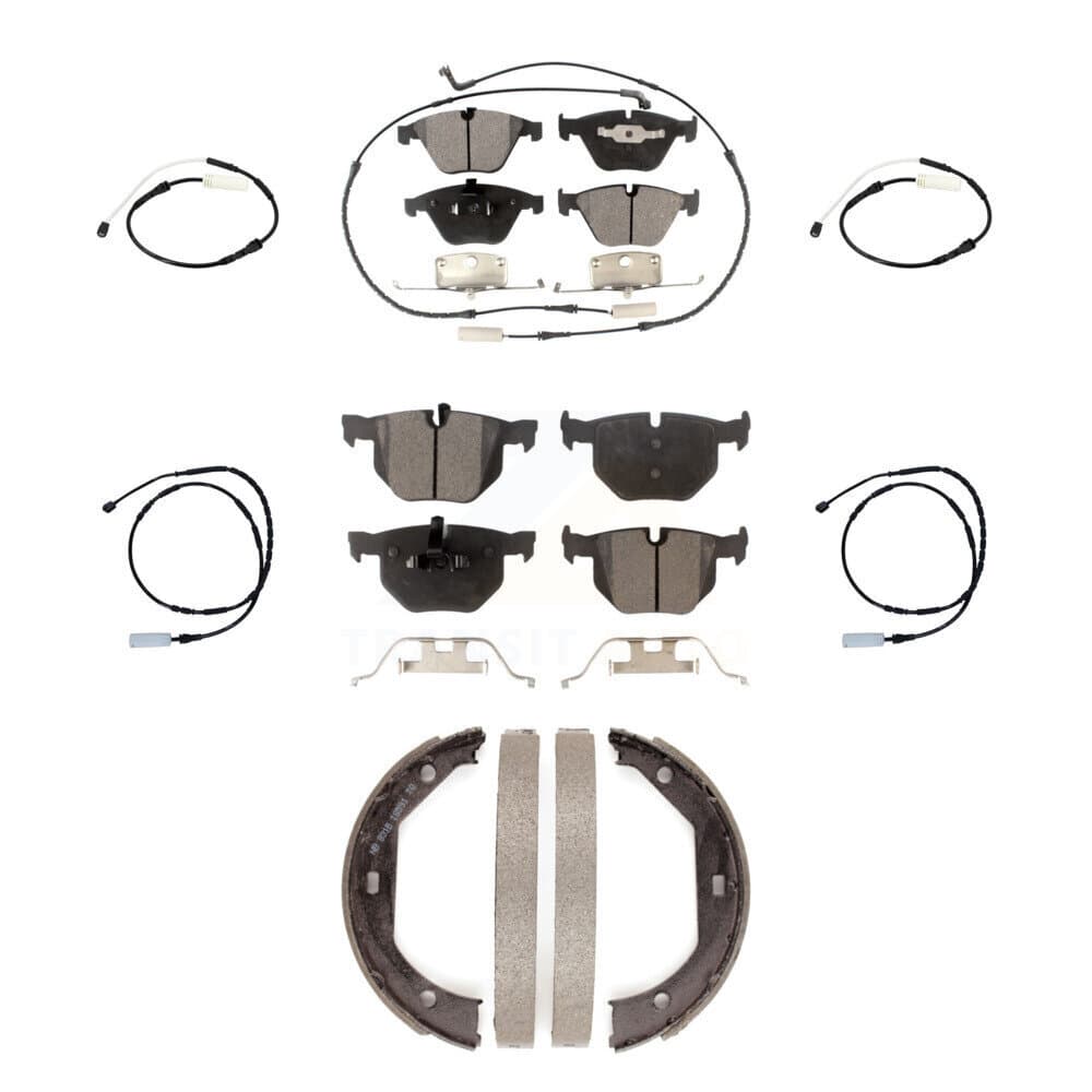 Positive Plus - KPW-100511 - Front and Rear Disc Brake Pad Kits image 1
