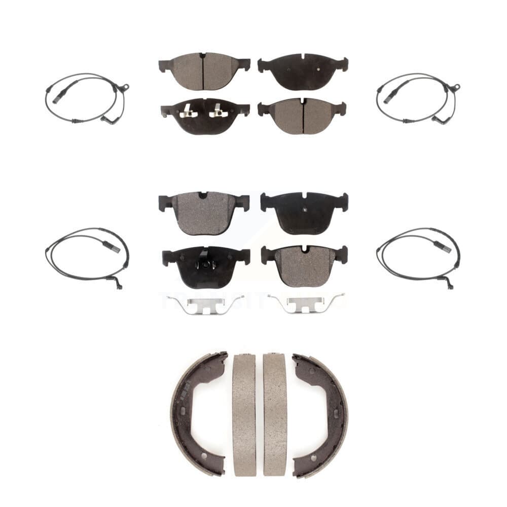 Positive Plus - KPW-100527 - Front and Rear Disc Brake Pad Kits image 1