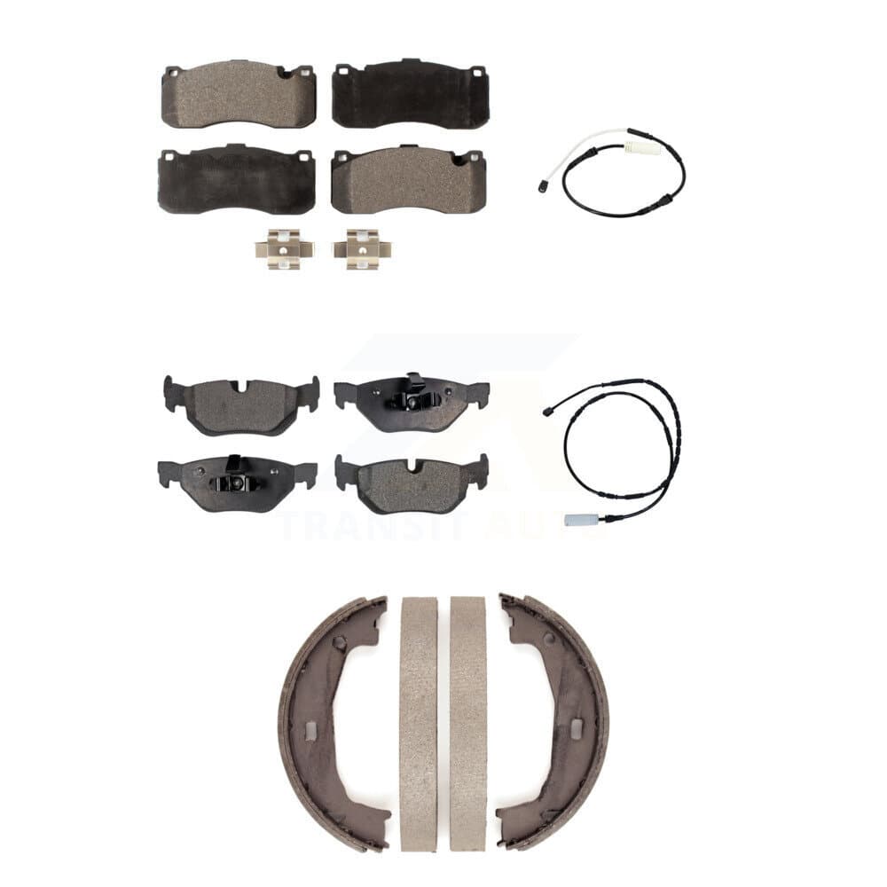 Positive Plus - KPW-101283 - Front and Rear Disc Brake Pad Kits image 1