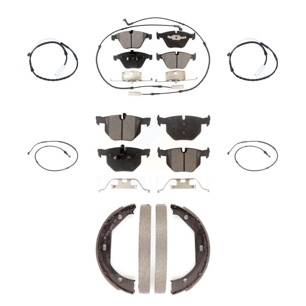 Positive Plus - KPW-101311 - Front and Rear Disc Brake Pad Kits image 1