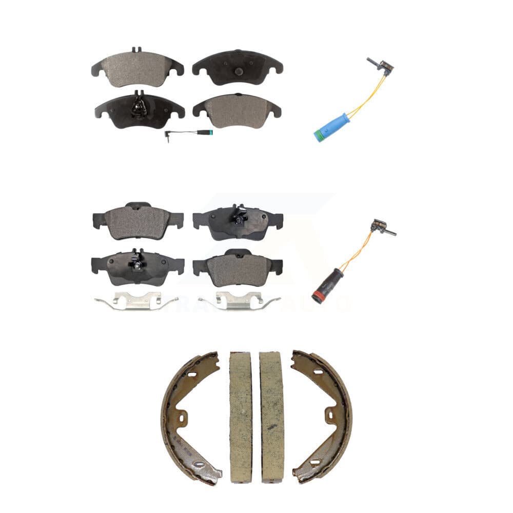 Positive Plus - KPW-101540 - Front and Rear Disc Brake Pad Kits image 1