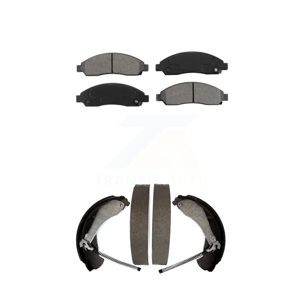 Transit Auto - KSN-100006 - Front and Rear Disc Brake Pad Kits image 1