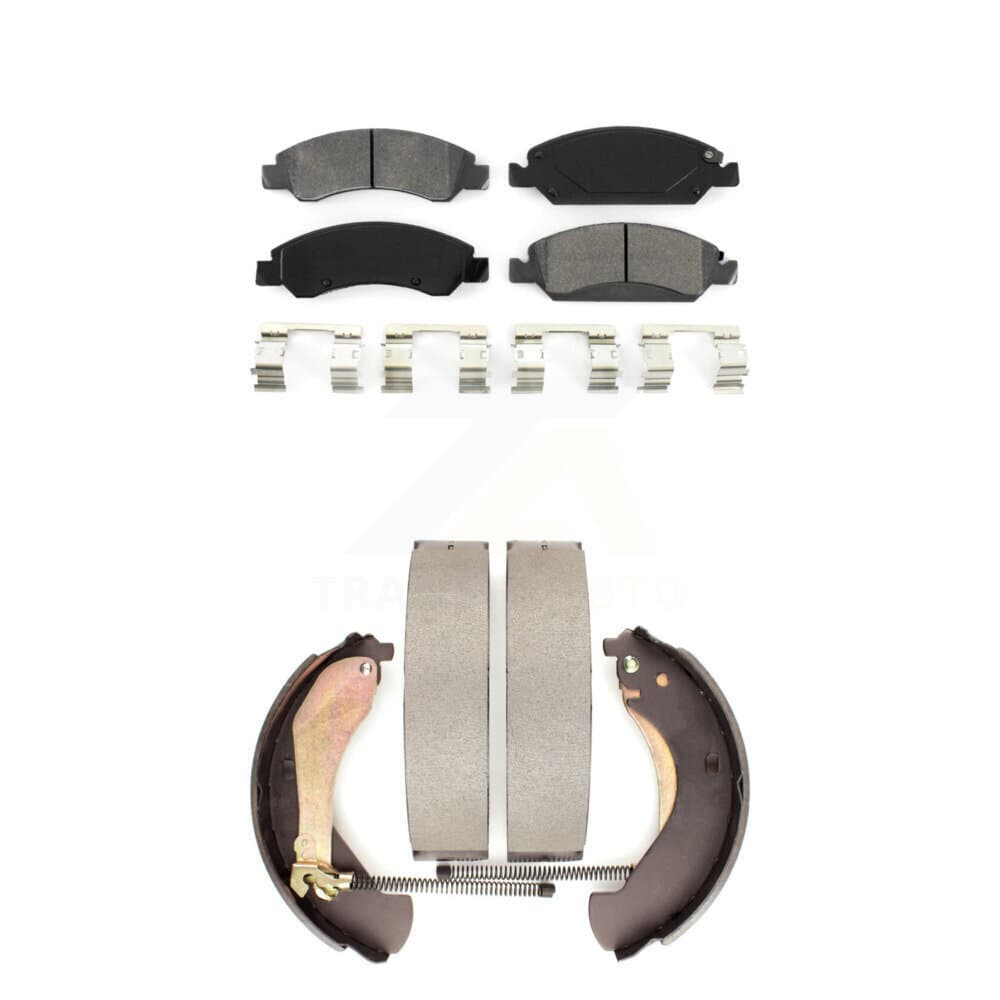 Transit Auto - KSN-100034 - Front and Rear Disc Brake Pad Kits image 1