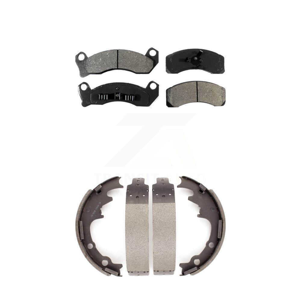 Transit Auto - KSN-100053 - Front and Rear Disc Brake Pad Kits image 1
